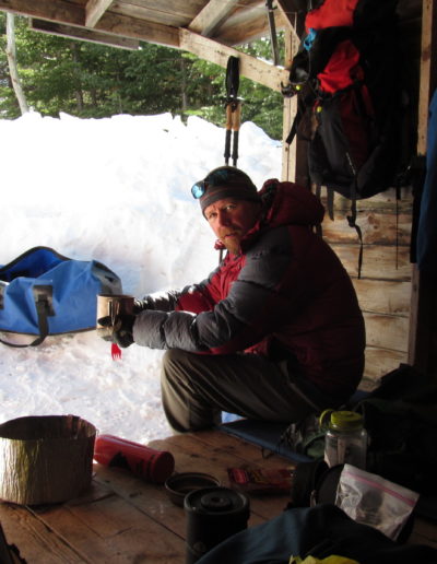 Chimney Pond lean-to